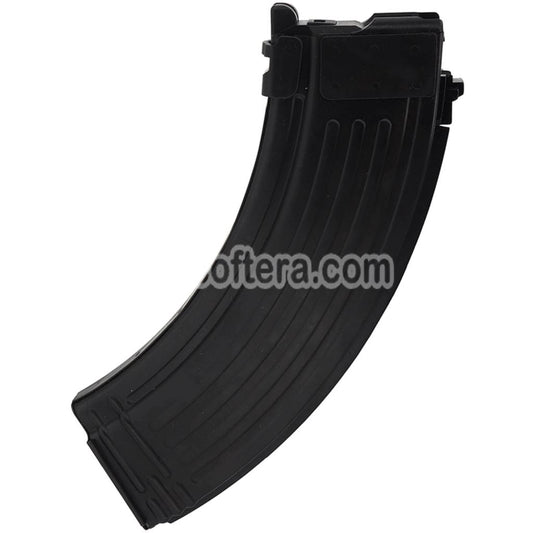 GHK 40rd Co2 Magazine V3 For GHK AKM AK Series GBB Rifles Airsoft Black - AirsoftEra