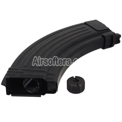 GHK 40rd Co2 Magazine V3 For GHK AKM AK Series GBB Rifles Airsoft Black - AirsoftEra