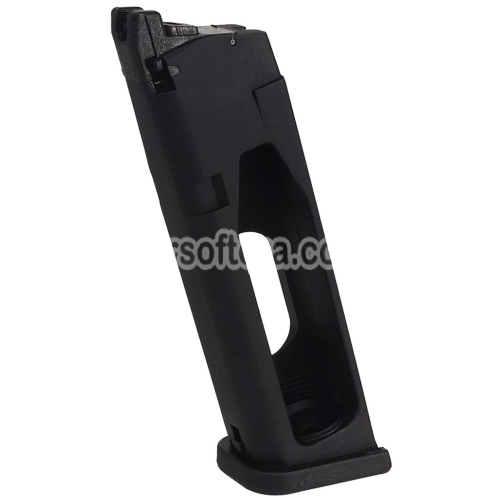 GHK 20rd Co2 Magazine For GHK G17 Gen3 Gen5 G45 Series GBB Pistols Airsoft Black - AirsoftEra
