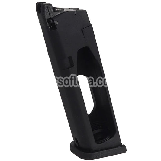 GHK 20rd Co2 Magazine For GHK G17 Gen3 Gen5 G45 Series GBB Pistols Airsoft Black - AirsoftEra