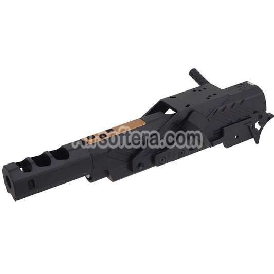 5KU CNC Aluminum Infinity IMM Style Barrel Slide Middle Frame Kit Complete Set Suitable For Tokyo Marui Hi-Capa Series GBB Pistols Airsoft - AirsoftEra