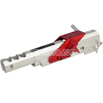 5KU CNC Aluminum Infinity IMM Style Barrel Slide Middle Frame Kit Complete Set Suitable For Tokyo Marui Hi-Capa Series GBB Pistols Airsoft - AirsoftEra