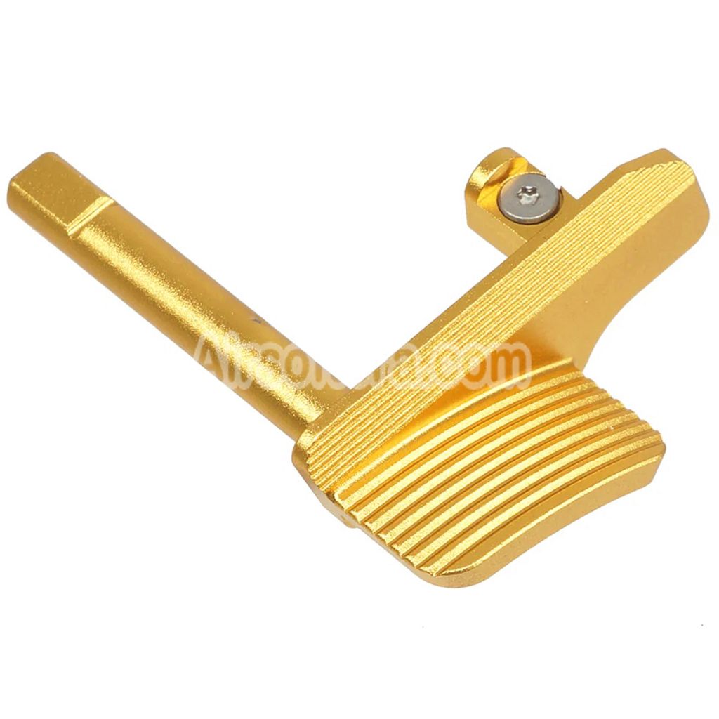 5KU CNC Aluminum Thumb Rest Slide Stop Catch For KJ Works ASG CZ Shadow2 Series GBB Pistols Airsoft Gold