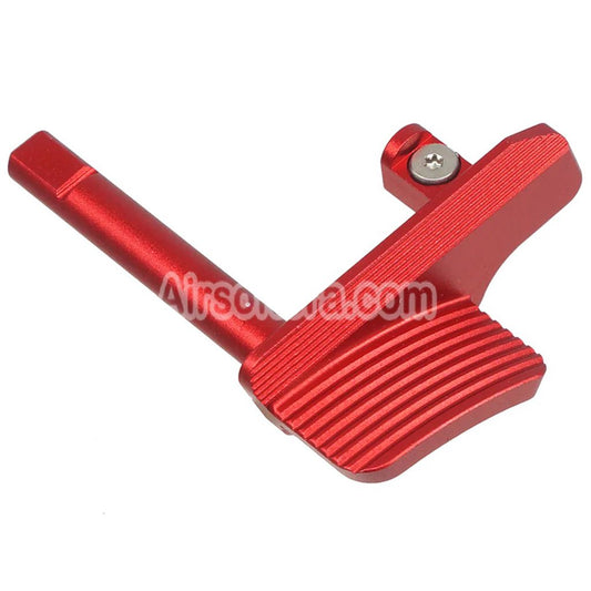 5KU CNC Aluminum Thumb Rest Slide Stop Catch For KJ Works ASG CZ Shadow2 Series GBB Pistols Airsoft Red