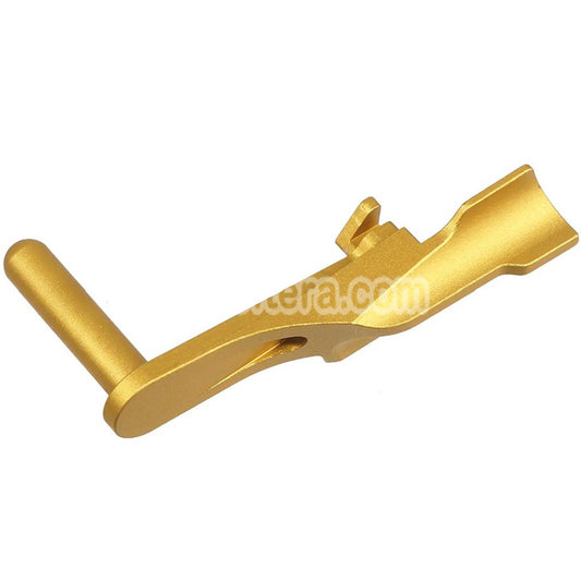 5KU CNC Aluminium Slide Stop Catch Type-2 For WE Tokyo Marui Hi-Capa Series GBB Pistols Airsoft Gold