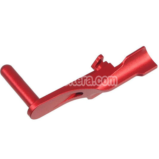 5KU CNC Aluminium Slide Stop Catch Type-2 For WE Tokyo Marui Hi-Capa Series GBB Pistols Airsoft Red