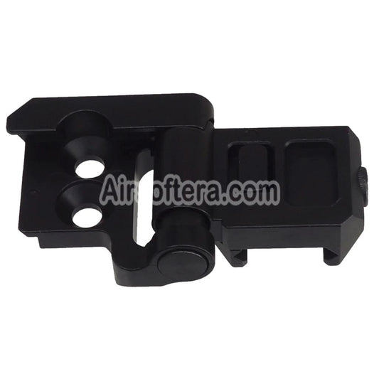 5KU Folding Stock Hinge Assembly Suitable For 20mm Picatinny M1913 Rail Interface Black