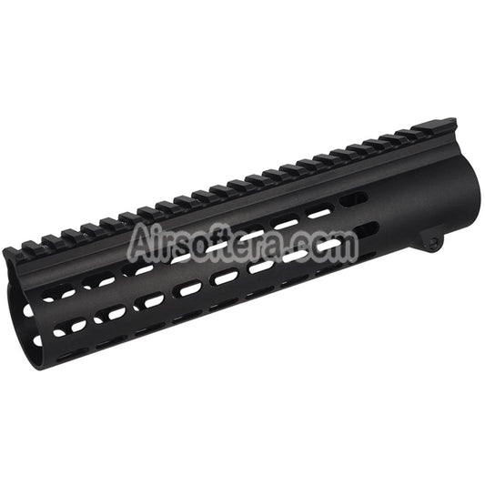 CYMA EMG Daniel Defense Licensed DD416 9.75 Inches Free Float Handguard Rail System Suitable For CYMA CGS HK416 416A5 Series GBB Rifles Airsoft Black