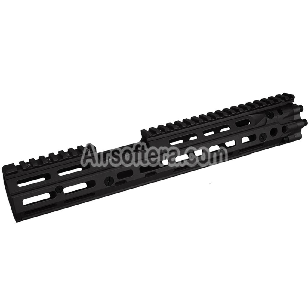 CYMA Daniel Defense Licensed CNC Aluminum 13 Inches Free Float M-LOK RIS III FSP Handguard Rail System Suitable For CYMA E&C D-Boys G&P Classic Army KWA G&G Tokyo Marui M4 M16 Series AEG Rifles Airsoft