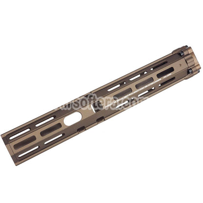 CYMA Daniel Defense Licensed CNC Aluminum 13 Inches Free Float M-LOK RIS III FSP Handguard Rail System Suitable For CYMA E&C D-Boys G&P Classic Army KWA G&G Tokyo Marui M4 M16 Series AEG Rifles Airsoft