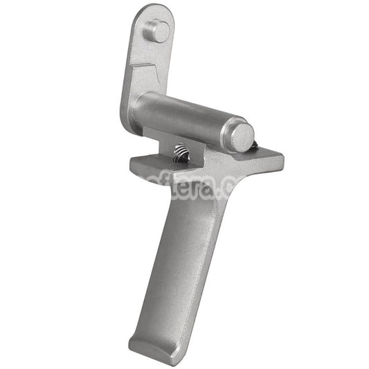 5KU CNC Stainless Steel Flat Blade Trigger For SIG Air VFC P320 M17 M18 X-Series GBB Pistols Airsoft Silver