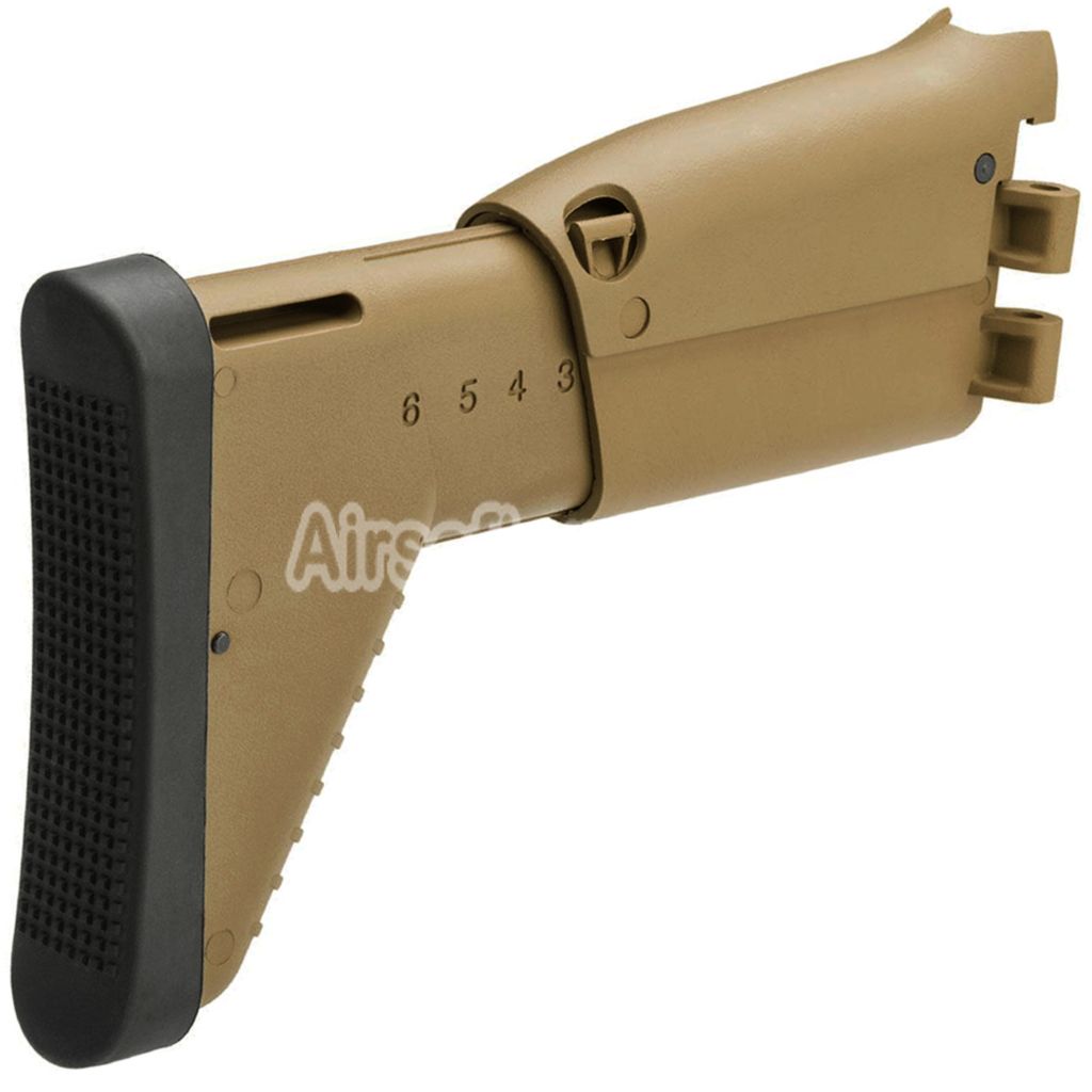 CYMA 6-Positions Retractable Stock Suitable For CYMA Cybergun SCAR-L Series AEG Rifles Airsoft