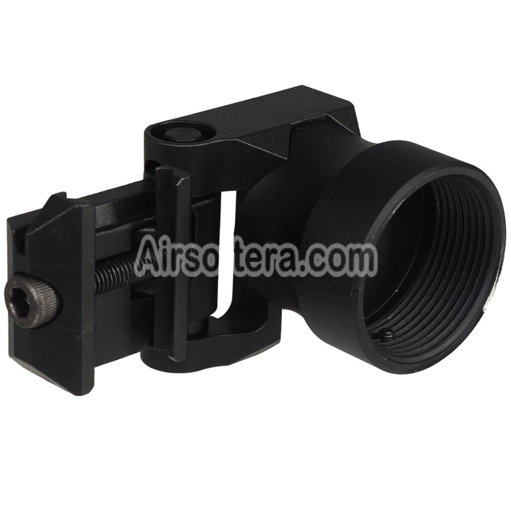 5KU Folding Stock Tube Adapter Suitable For 20mm Picatinny M1913 Rail Interface Black