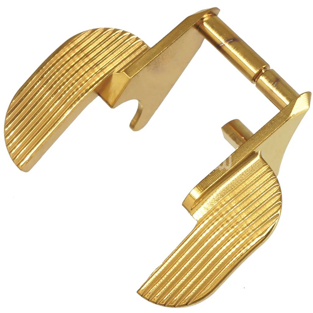 5KU CNC Stainless Steel Extra Wide Thumb Safety-Ambi For WE(WE-TECH) AW KJ Tokyo Marui Hi-Capa Series GBB Pistols Airsoft - AirsoftEra