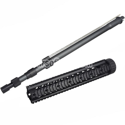 CYMA CGS MK12 MOD1 SPR Handguard Rail System Front Set Suitable For CYMA CGS Tokyo Marui M4 Series MWS GBB Rifles Airsoft Black