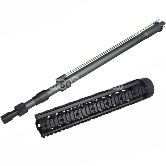 CYMA CGS MK12 MOD1 SPR Handguard Rail System Front Set Suitable For CYMA CGS Tokyo Marui M4 Series MWS GBB Rifles Airsoft Black