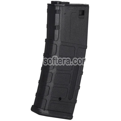 DOUBLE BELL 300rd Polymer PMAG Winding Hi-Cap Magazine Suitable For M4 M16 Series AEG Rifles Airsoft Black