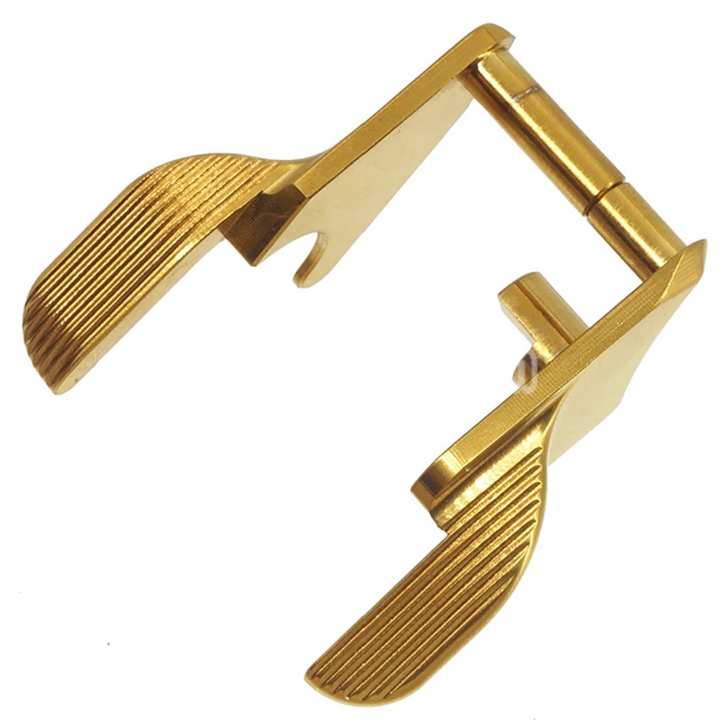 5KU CNC Stainless Steel Gloss Thumb Safety-Ambi For WE(WE-TECH) AW KJ Tokyo Marui Hi-Capa Series GBB Pistols Airsoft