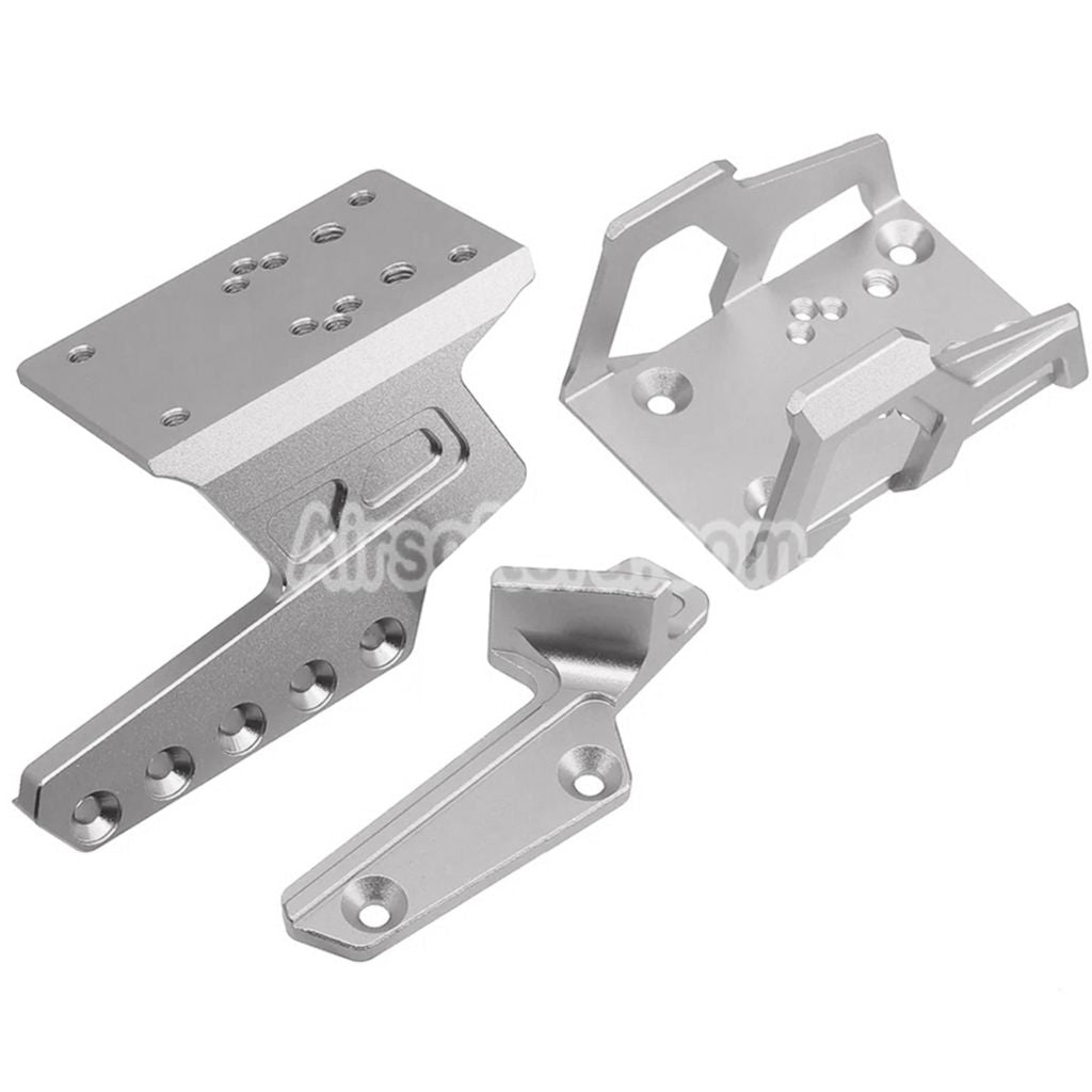 5KU CNC Aluminum Exoskeleton Optic Mount with Thumb Rest For Tokyo Marui Hi-Capa Series GBB Pistols Airsoft