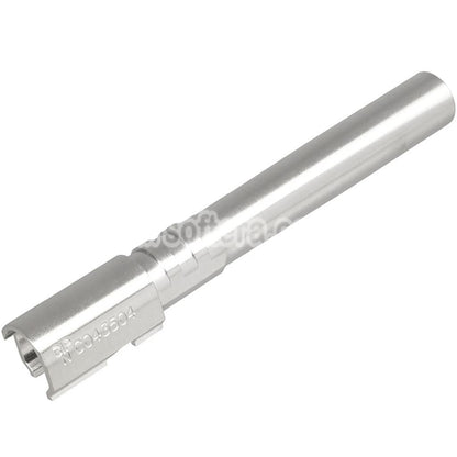 5KU Stainless Steel Outer Barrel +11mm CW Clockwise Thread For KJ Works ASG CZ Shadow2 Series GBB Pistols Airsoft