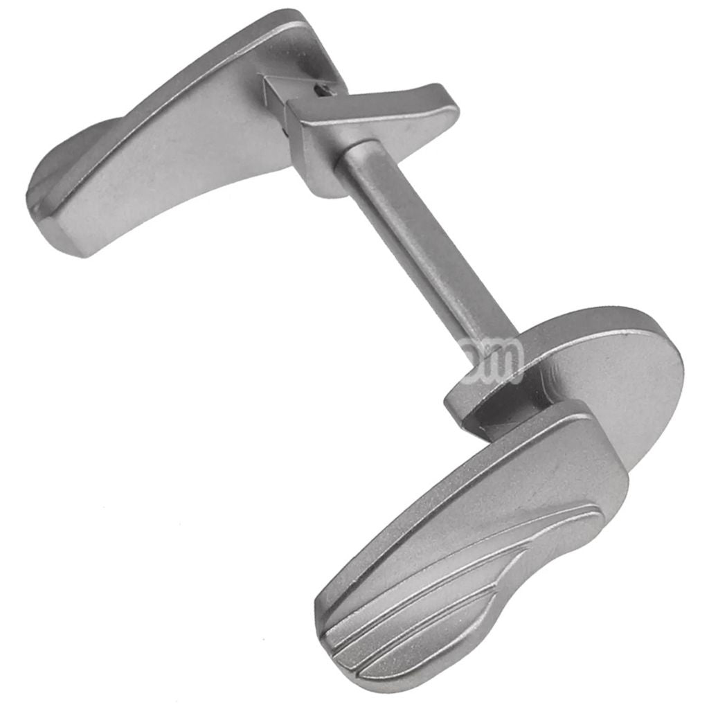 5KU CNC Stainless Steel Thumb Safety-Ambi For SIG Air VFC P320 M17 M18 X-Series GBB Pistols Airsoft