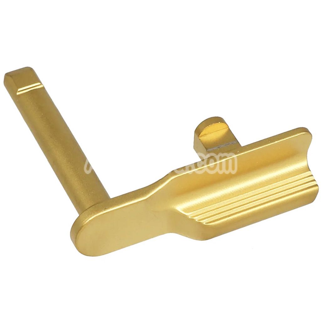5KU Stainless Steel Slide Stop Catch Type-1 For KJ Works ASG CZ Shadow2 Series GBB Pistols Airsoft - AirsoftEra