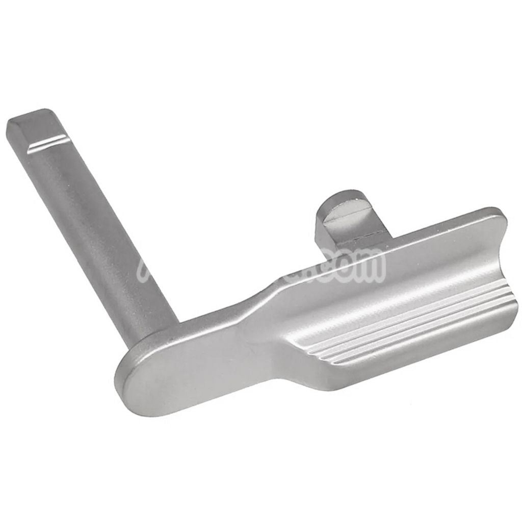 5KU Stainless Steel Slide Stop Catch Type-1 For KJ Works ASG CZ Shadow2 Series GBB Pistols Airsoft - AirsoftEra
