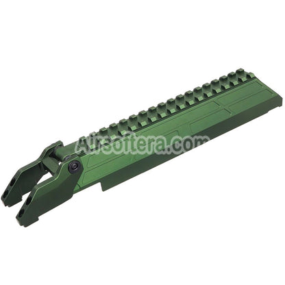 5KU CNC Aluminum M1913 20mm Railed Receiver Dust Cover Suitable For MMS Handguard CYMA AKM AK74 AK104 AK105 Series Rifles