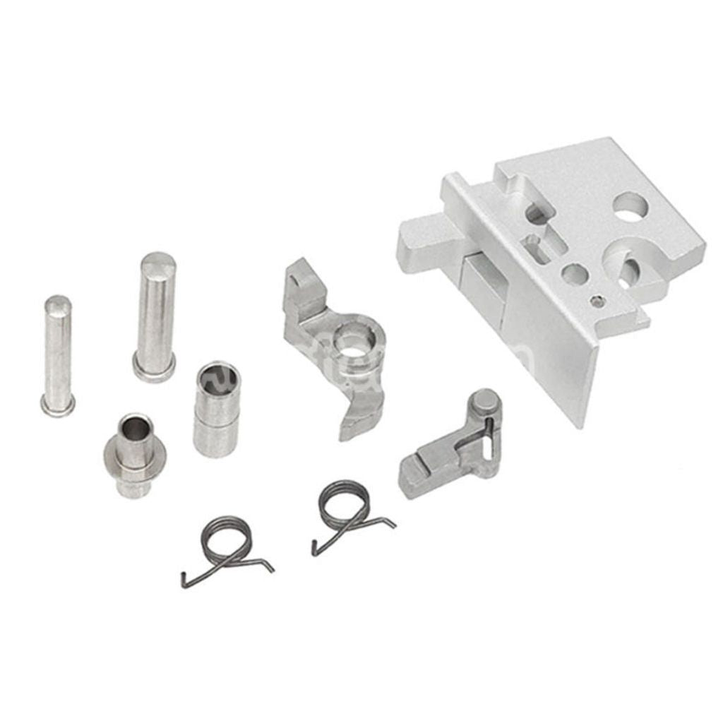 5KU CNC Aluminum Limcat Wildcat Tracker Carry Optic Barrel Slide Middle Frame Kit Suitable For Tokyo Marui Hi-Capa Series GBB Pistols Airsoft
