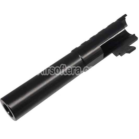 5KU 4.3 Inches Stainless Steel Infinity SVP 9MM Outer Barrel +11mm CW Clockwise Thread Suitable For Hi-Capa 4.3 Series GBB Pistols Airsoft