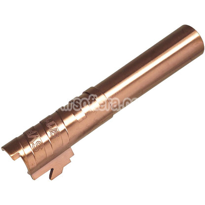 5KU 4.3 Inches Stainless Steel Infinity SVP 9MM Outer Barrel +11mm CW Clockwise Thread Suitable For Hi-Capa 4.3 Series GBB Pistols Airsoft - AirsoftEra