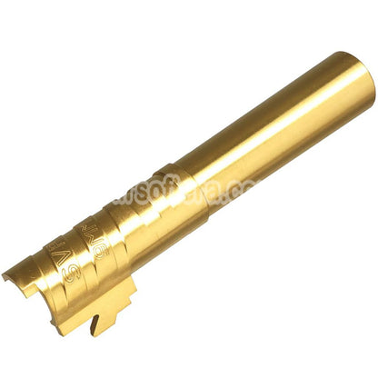 5KU 4.3 Inches Stainless Steel Infinity SVP 9MM Outer Barrel +11mm CW Clockwise Thread Suitable For Hi-Capa 4.3 Series GBB Pistols Airsoft - AirsoftEra