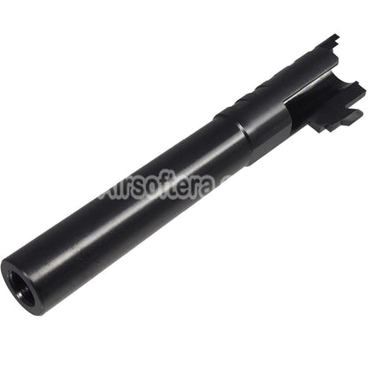 5KU 5.1 Inches Stainless Steel Infinity SVP 9MM Outer Barrel +11mm CW Clockwise Thread Suitable For Hi-Capa 5.1 Series GBB Pistols Airsoft