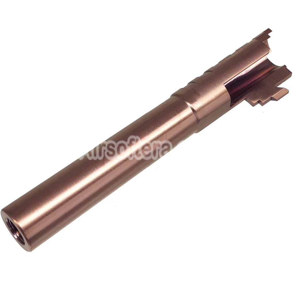 5KU 5.1 Inches Stainless Steel Infinity SVP 9MM Outer Barrel +11mm CW Clockwise Thread Suitable For Hi-Capa 5.1 Series GBB Pistols Airsoft - AirsoftEra
