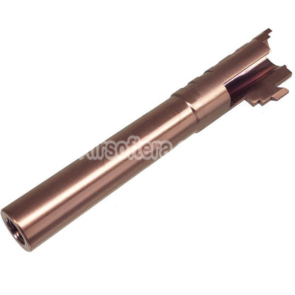5KU 5.1 Inches Stainless Steel Infinity SVP 9MM Outer Barrel +11mm CW Clockwise Thread Suitable For Hi-Capa 5.1 Series GBB Pistols Airsoft - AirsoftEra