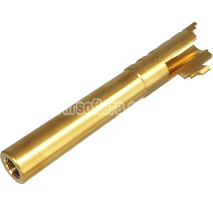 5KU 5.1 Inches Stainless Steel Infinity SVP 9MM Outer Barrel +11mm CW Clockwise Thread Suitable For Hi-Capa 5.1 Series GBB Pistols Airsoft