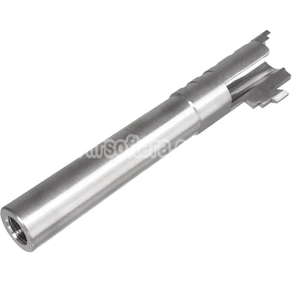5KU 5.1 Inches Stainless Steel Infinity SVP 9MM Outer Barrel +11mm CW Clockwise Thread Suitable For Hi-Capa 5.1 Series GBB Pistols Airsoft - AirsoftEra