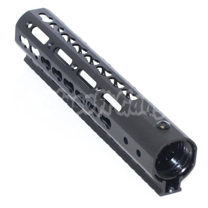 CNC Aluminum 9" Inches Keymod Handguard Rail System For M4 M16 Series Airsoft Black