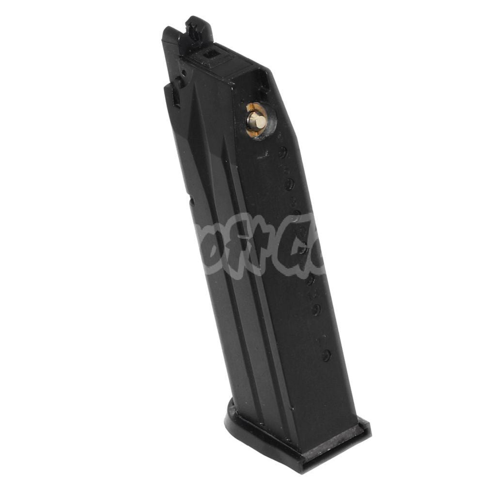 Airsoft 21rd Gas Magazine for WE Bulldog Tokyo Marui PX4 GBB Pistol Black
