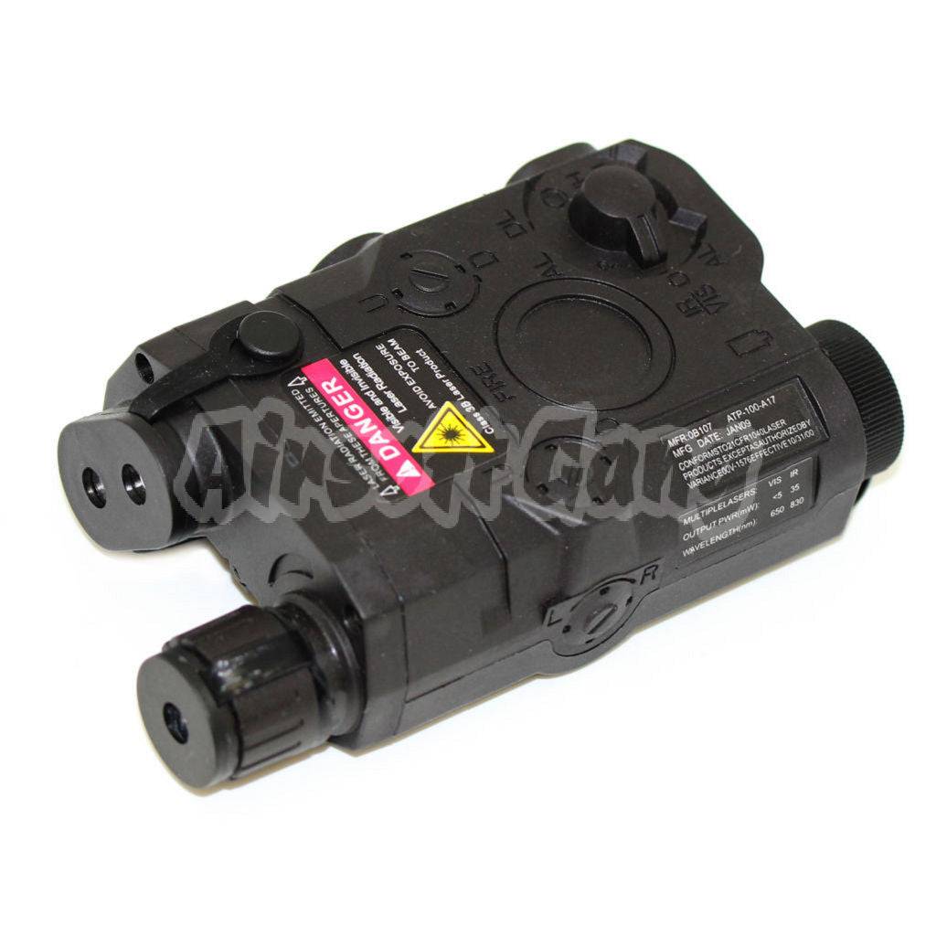 HWZ PEQ-15 Style Battery Case Box LED Flashlight DE Tan For AEG GBB CQB...