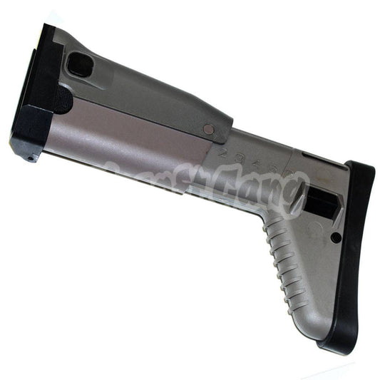 D-BOYS Side Folding Retractable Stock For SCAR (Gen III) AEG Airsoft Dark Earth