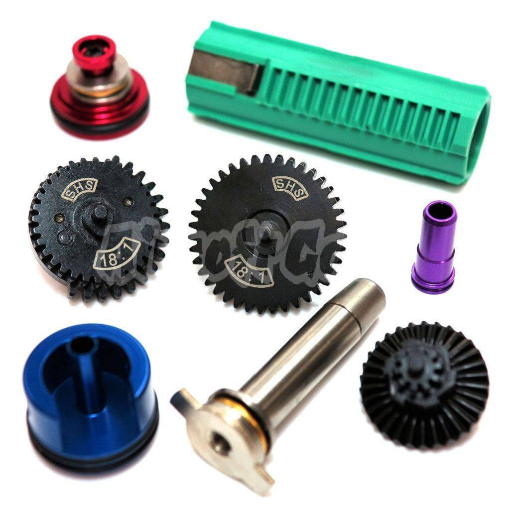 high torque gears SHS AK-Series High Torque 18:1 Gear Tune-Up Set (16 Teeth Piston)