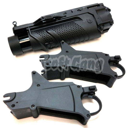 EGLM Fast Side Loading 40mm SCAR Grenade Launcher For AEG SCAR ASC MK16 D-Boys VFC Echo1 G&G Classic Army And Other SCAR MK16 MK17 Black