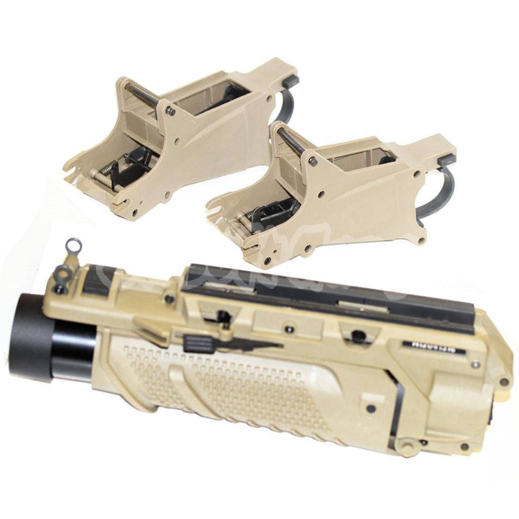 Scar Launch Control Device EGLM Fast Side Loading 40mm SCAR Grenade Launcher For AEG SCAR ASC MK1 ...