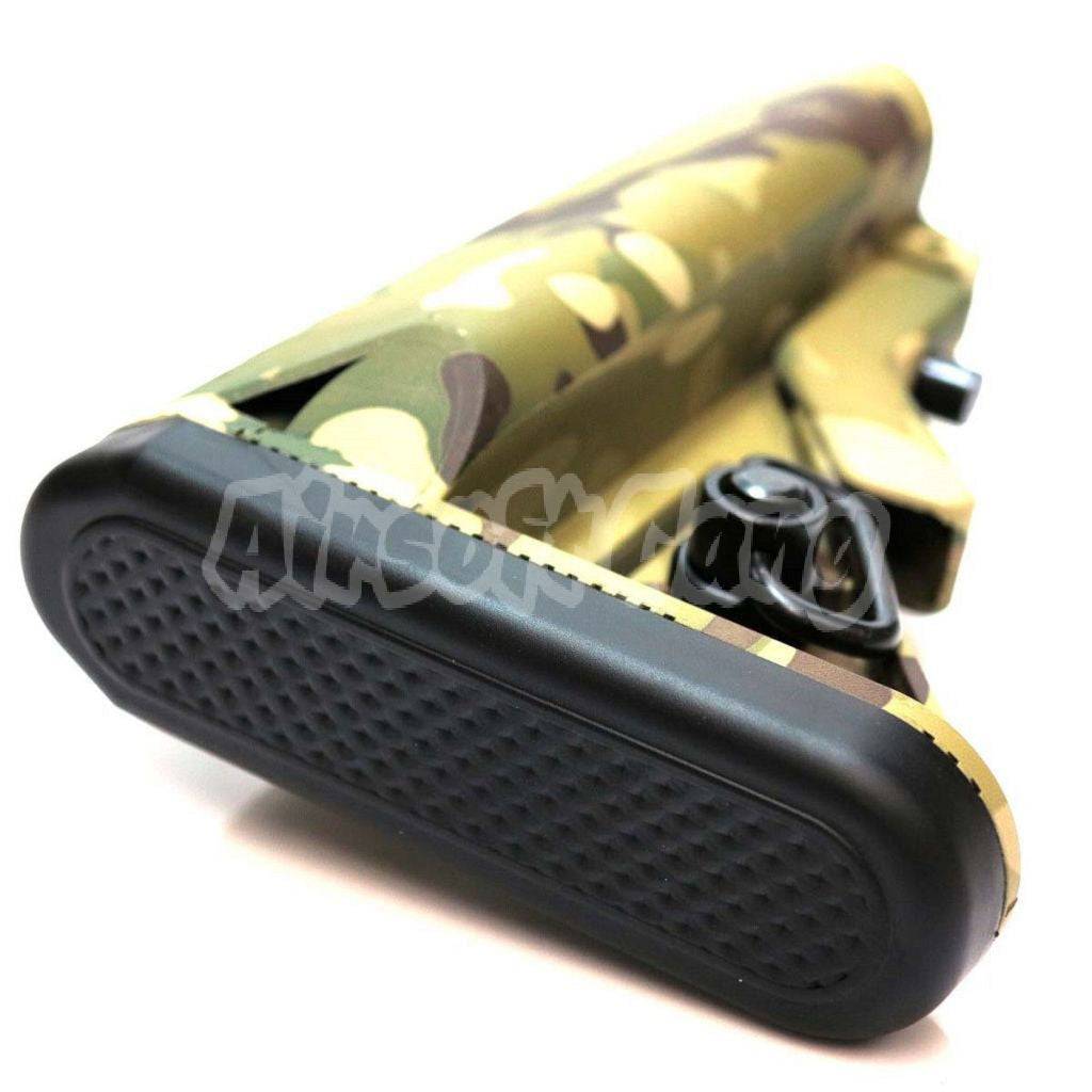 APS ASR Crane Stock With Sling Swivel For M4 M16 Series AEG Airsoft Multicam