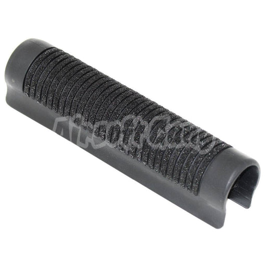 APS Police Style Stippling Shotgun Forend For CAM870 Shotgun Airsoft Black
