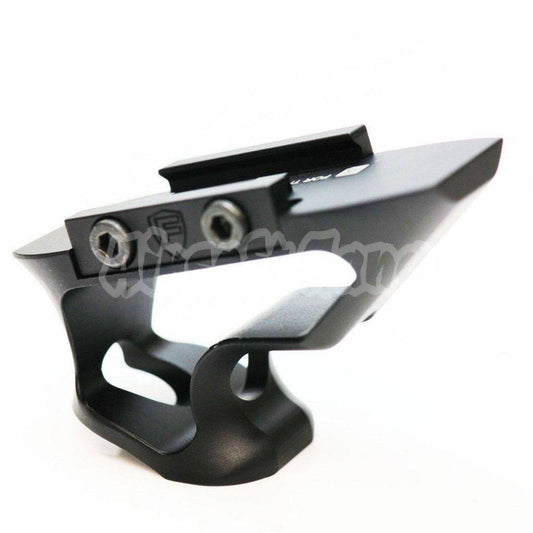 PTS Fortis Shift Short Angle Grip Rail Mount Version For Standard 1913 Rail Keymod Airsoft Black