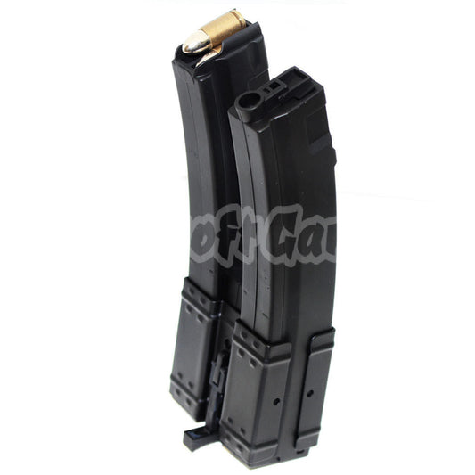 CYMA 560rd Hi-Cap Long Dual Magazine For MP5 Series CYMA / Jing Gong JG / Tokyo Marui / Classic Army / ICS AEG Airsoft Black