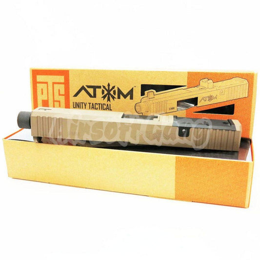 PTS Unity Tactical ATOM Slide Set For Tokyo Marui G17 GBB Dark Earth