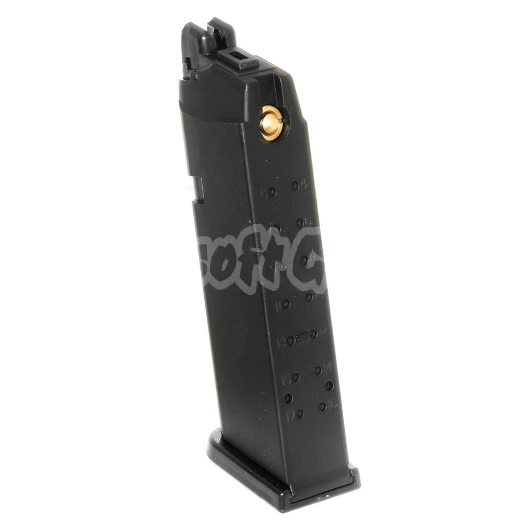 Airsoft 24rd Gas Magazine for ISSC M22 / EMG SAI BLU / APS / ARMY / BELL / UMAREX / Elite force / VFC / AW / WE / Tokyo Marui G17 G18C G-Series GBB Pistol Black